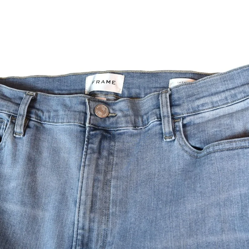 Frame Denim Light Blue Flare Jeans - Picture 5 of 9